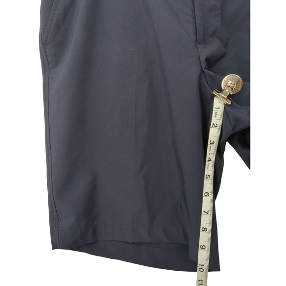 FootJoy Golf Shorts Chino Flat Front Mens 36 Navy Blue - Picture 7 of 7